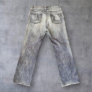 Y2K Rock & Republic Faded Blue Flared Jeans – 31